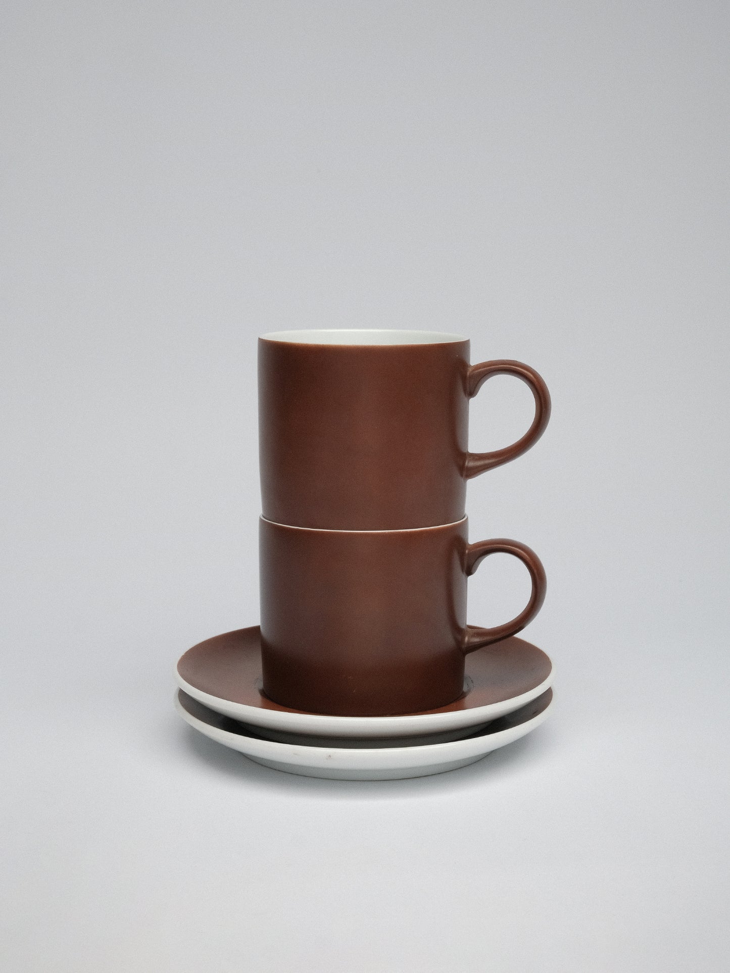Pair of Kelco Espresso Cups + Saucers Made in Japan (c. 1980s)