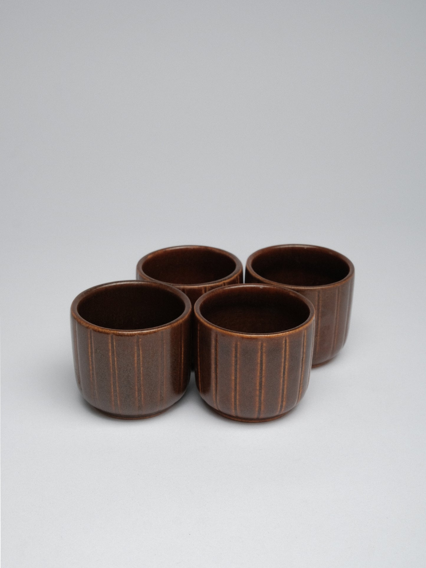Set of 4 Wedgwood “Pennine” Egg Cups Made in England (c. 1960s–70s)