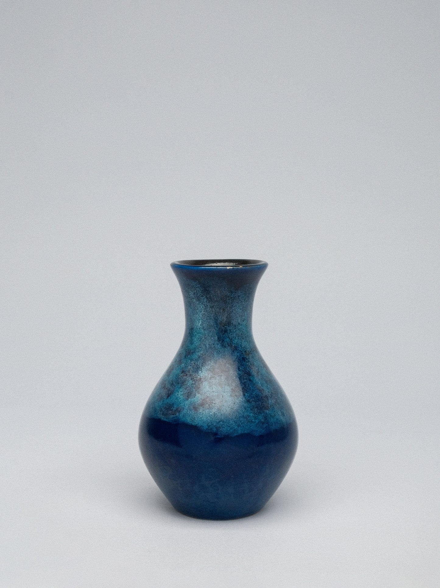 Vintage East German Mini Vase – Cobalt Blue (c. 1960s–70s)