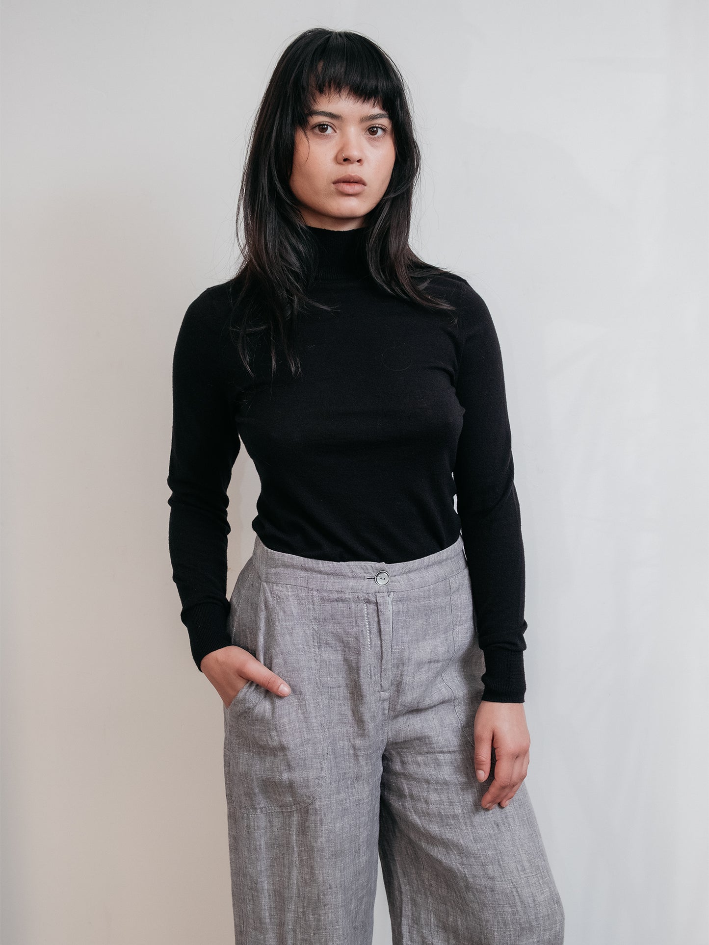 Merino Silk Skivvy XS-S