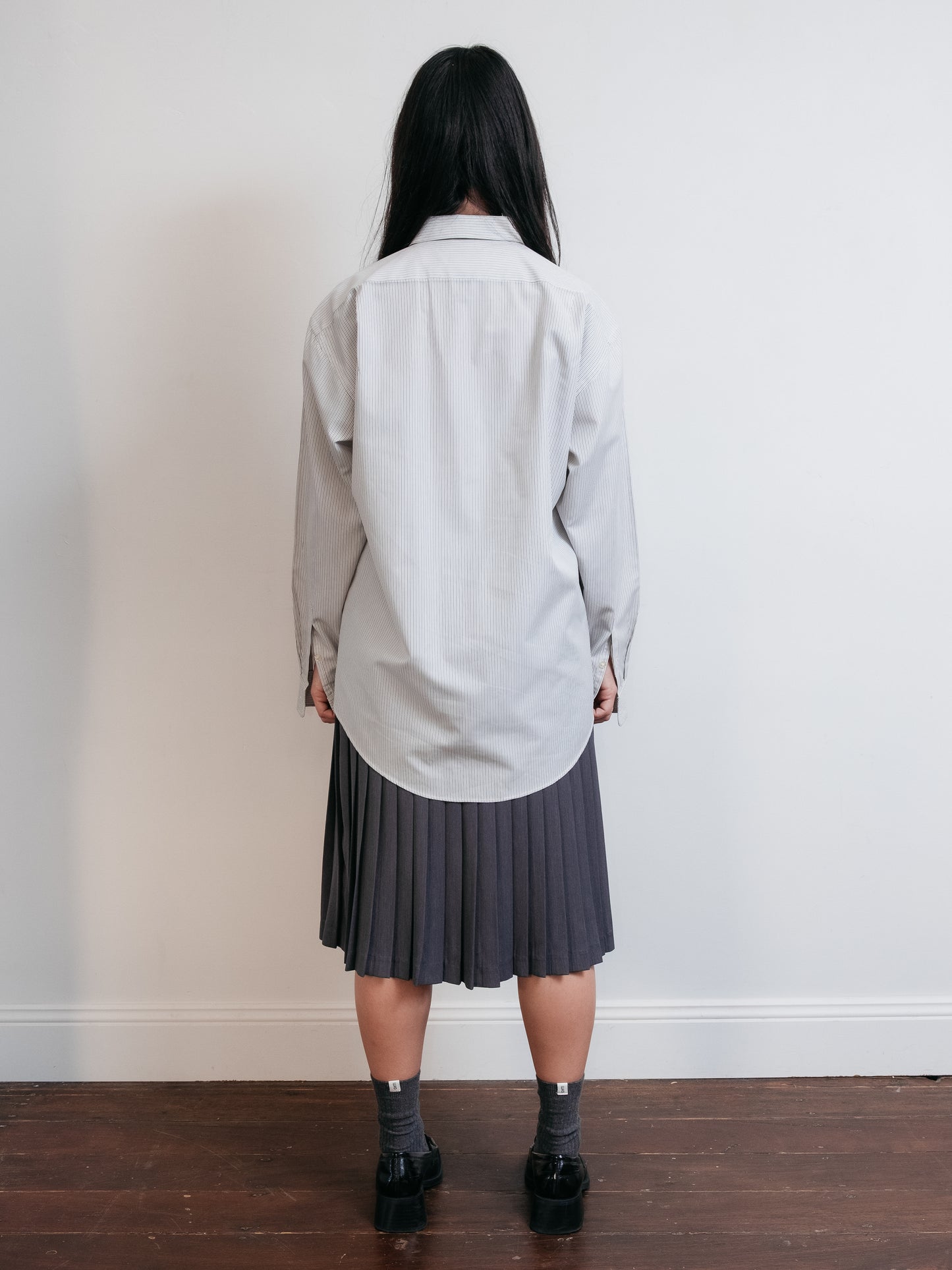Boss Cotton Button Up Pinstripe M-L